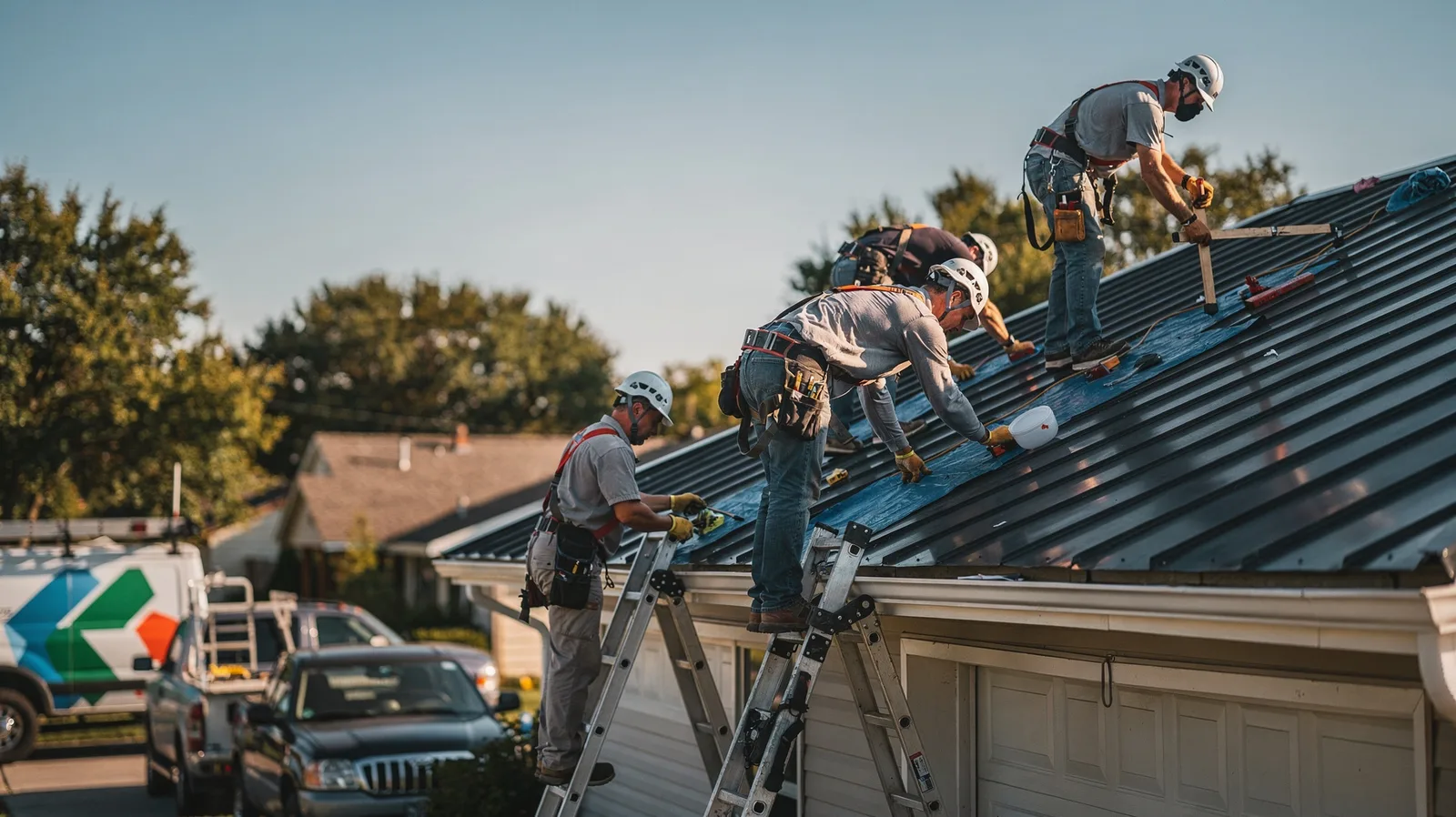 Metal Roof Installation in Roxana, IL near me